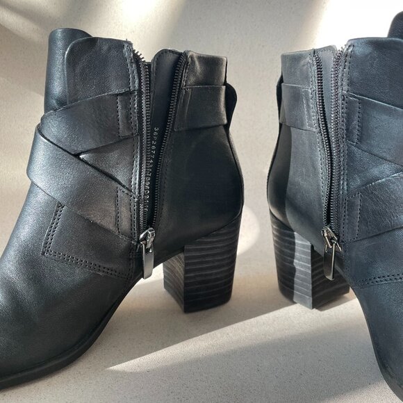 NWOT ECCO´s  'Shape 55 Mid Cut' Comfy Black Ankle Booties - Size 36 - Picture 4 of 9